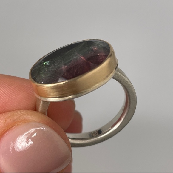 Jamie Joseph Watermelon Tourmaline Ring - Picture 7 of 8